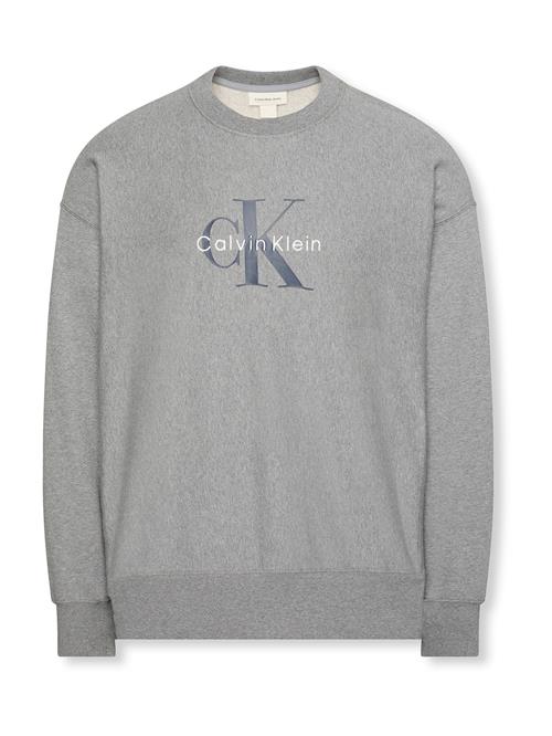 Calvin Klein Jeans Sweatshirt  antracit / mørkegrå / hvid