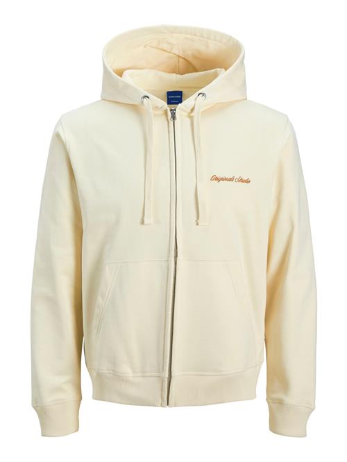 JACK & JONES Sweatjakke 'JORNorrebro'  uldhvid