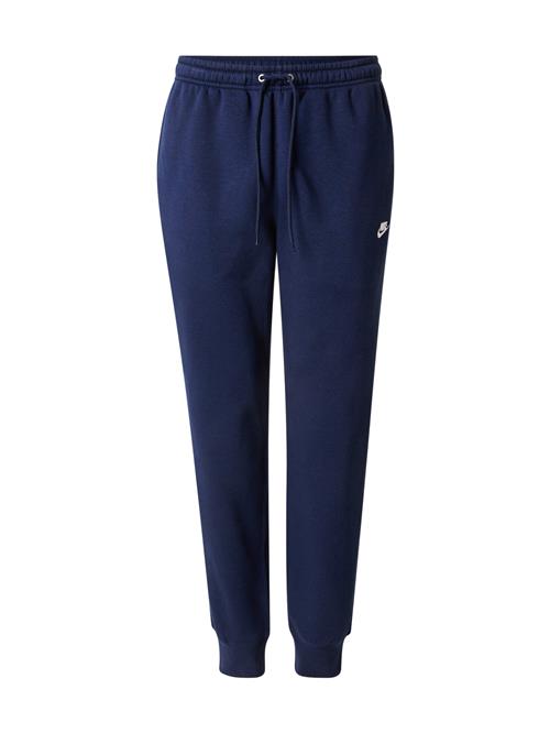 Nike Sportswear Bukser 'CLUB'  navy / hvid
