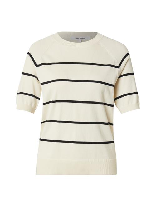 Soft Rebels Pullover 'Marla'  beige / sort