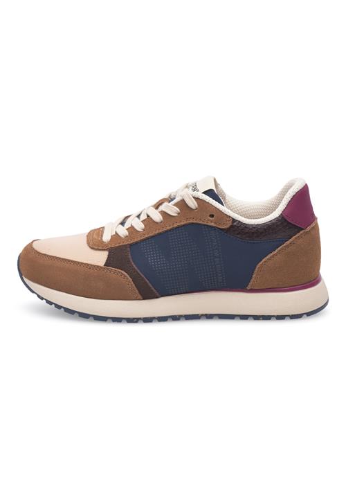 WODEN Sneaker low 'Ronja'  lysebeige / marin / karamel / cyclam