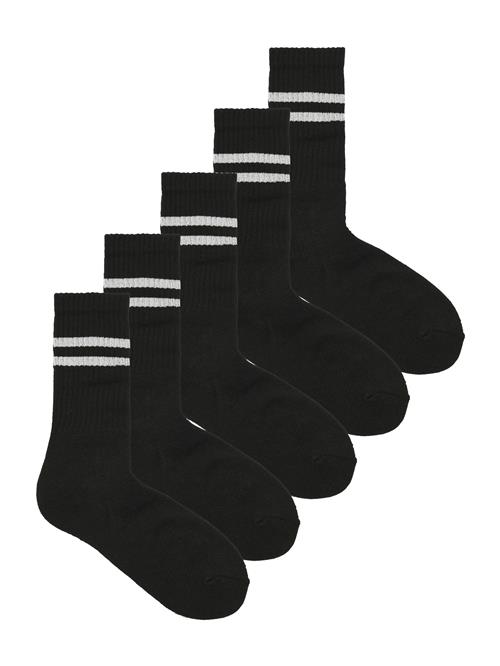 JACK & JONES Sokker 'JACREGEN'  sort / hvid