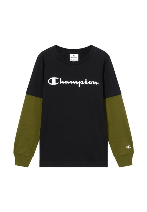 Champion Authentic Athletic Apparel Shirts  oliven / sort / hvid