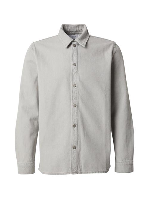 DAN FOX APPAREL Skjorte 'Jason'  grå