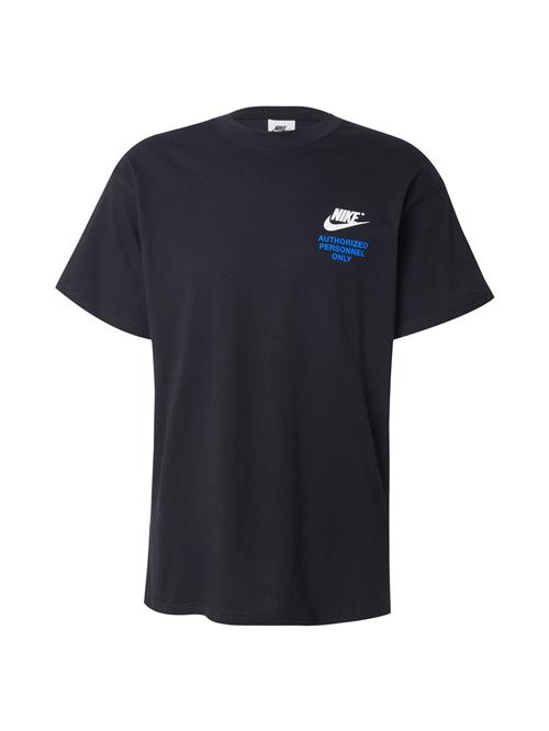 Nike Sportswear Bluser & t-shirts  azur / sort / hvid