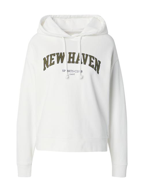 GANT Sweatshirt  navy / oliven / hvid