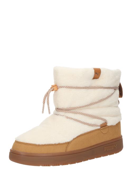 PUMA Snowboots 'Snowbae Suede'  brun / hvid
