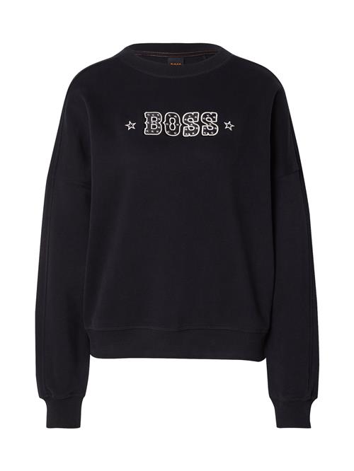 BOSS Sweatshirt 'C_Eland_1'  sort / offwhite