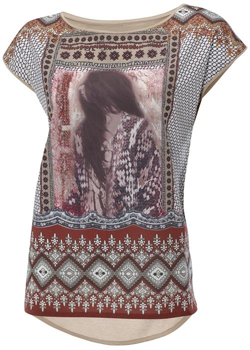 heine Shirts  sand / blandingsfarvet