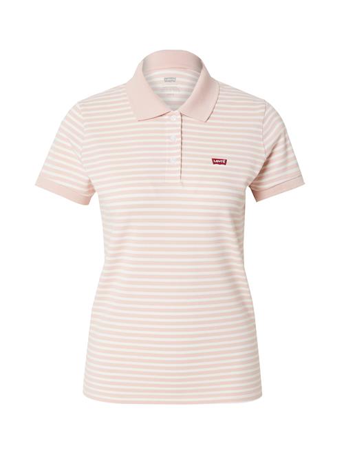 LEVI'S ® Shirts 'Slim Polo Shirt'  lyserød / hvid