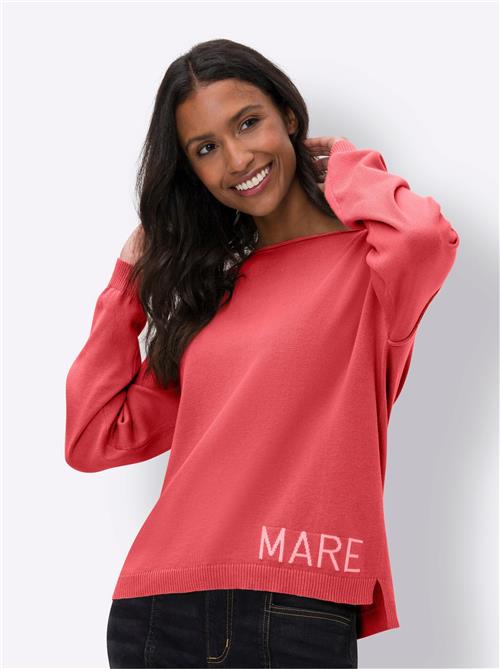 heine Pullover  orangerød / pastelrød