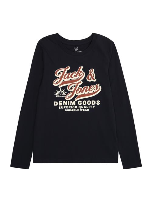 Jack & Jones Junior Shirts  beige / mørkeblå / hvid