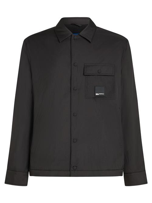 KARL LAGERFELD JEANS Overgangsjakke  sort