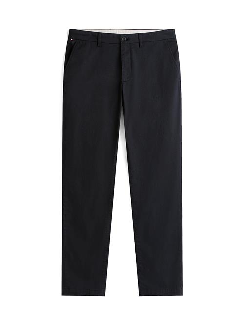 TOMMY HILFIGER Lærredsbukser 'Denton'  navy