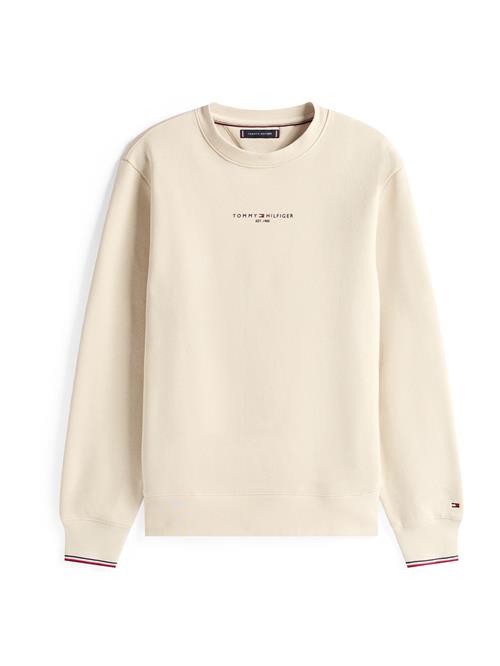 TOMMY HILFIGER Sweatshirt  lysebeige / navy / rød / hvid