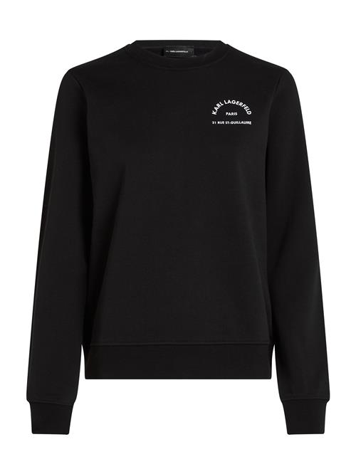 Karl Lagerfeld Sweatshirt  sort / hvid