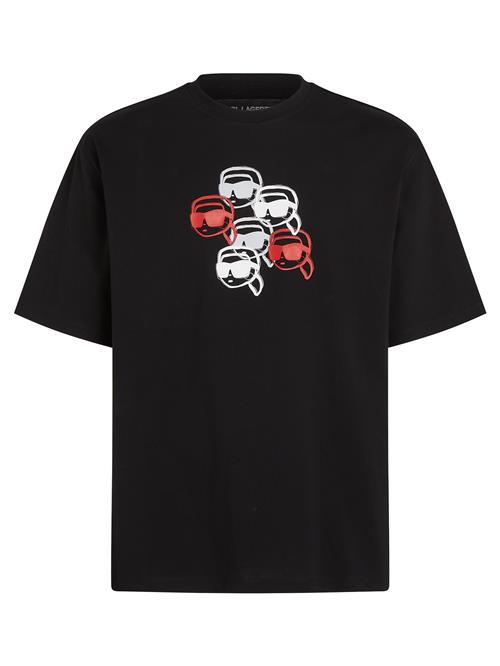 Karl Lagerfeld Bluser & t-shirts  rød / sort / hvid
