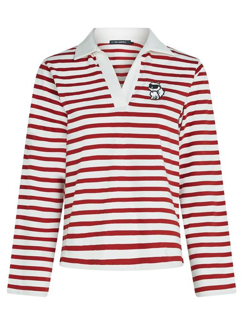 Karl Lagerfeld Shirts  rød / hvid