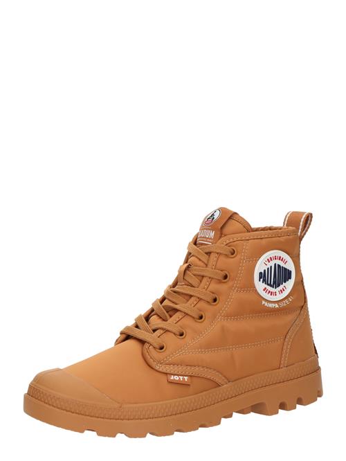 Palladium Snørestøvler 'PAMPA'  navy / cognac / hvid