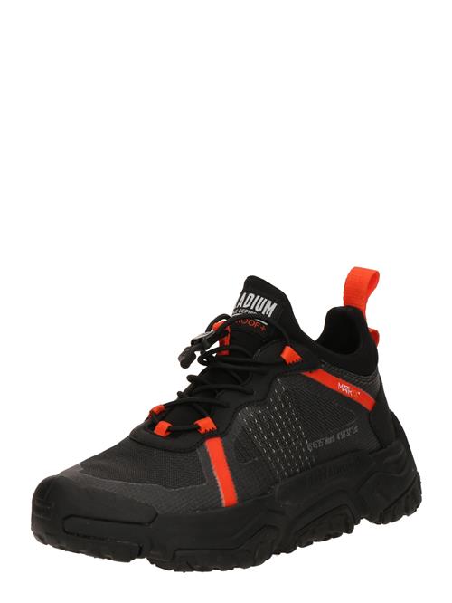 Palladium Sneaker low  lysegrå / orangerød / sort