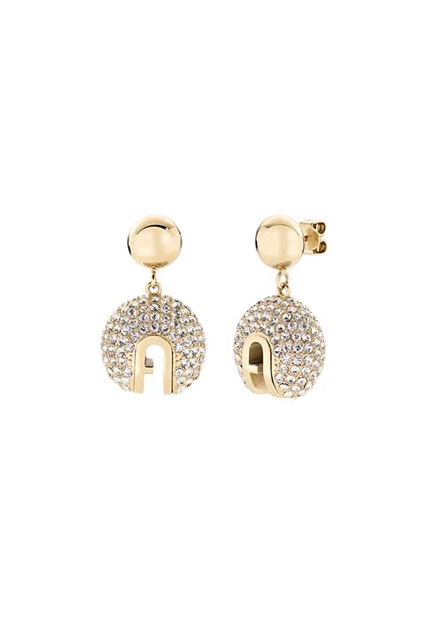 Furla Jewellery Øreringe ' FURLA FLOW '  guld / transparent
