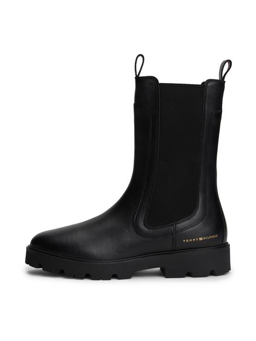 TOMMY HILFIGER Chelsea Boots  guld / sort