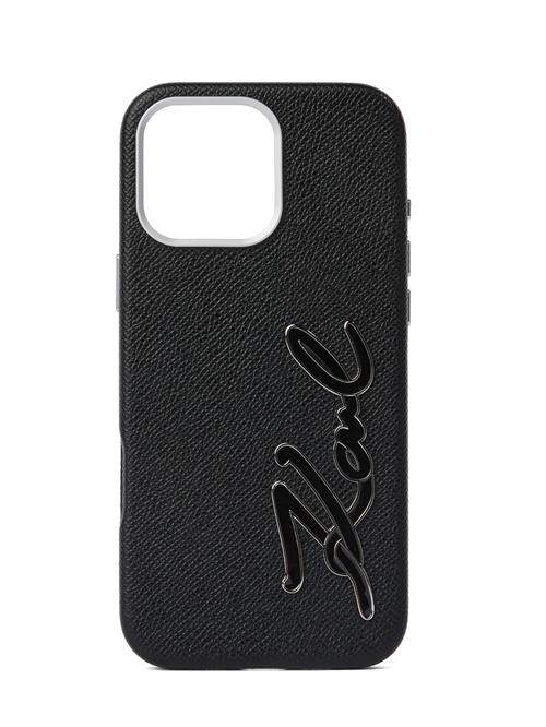 Karl Lagerfeld Smartphone-etui 'iPhone 16 Pro Max'  sort