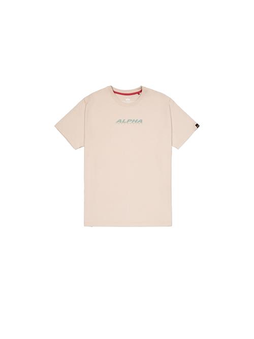 ALPHA INDUSTRIES Bluser & t-shirts  beige / jade