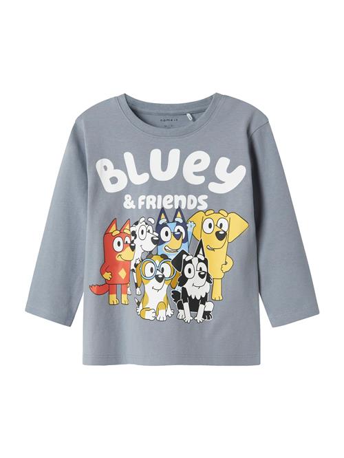 NAME IT Shirts 'NMMalex'  blå / dueblå / gul / hvid