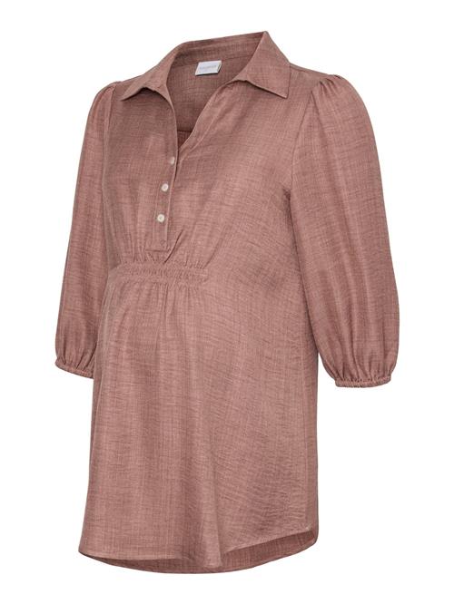 MAMALICIOUS Bluse  kastaniebrun