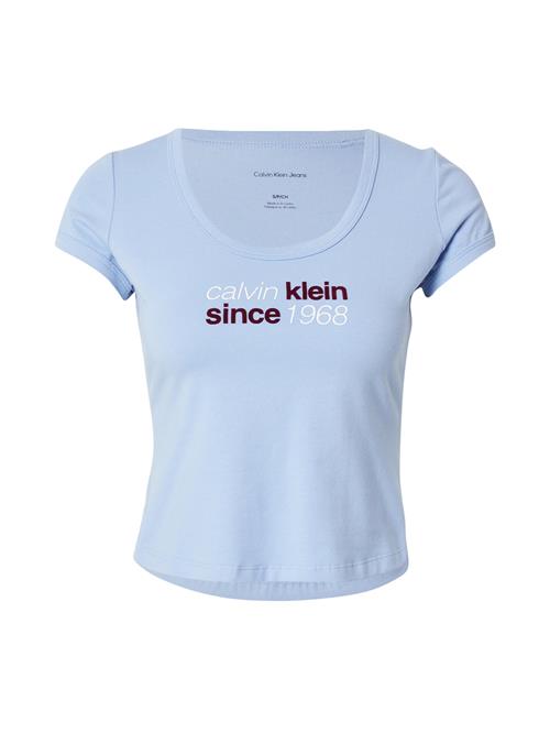 Calvin Klein Jeans Shirts  lyseblå / vinrød / hvid