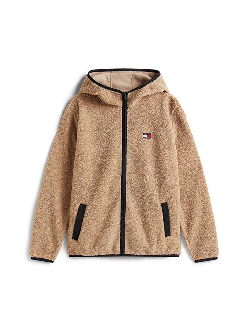 Tommy Jeans Fleecejakke  taupe