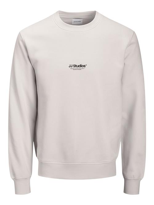Jack & Jones Junior Sweatshirt 'JJESOHO'  lysegrå / sort