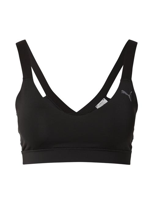 PUMA Sports-BH 'PWRSHAPE'  grå / sort