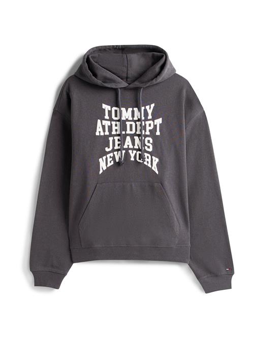 Tommy Jeans Sweatshirt 'Heritage '90s Varsity'  sort / hvid