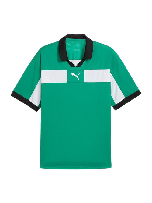 PUMA Funktionsskjorte 'TeamClassic'  grøn / sort / hvid