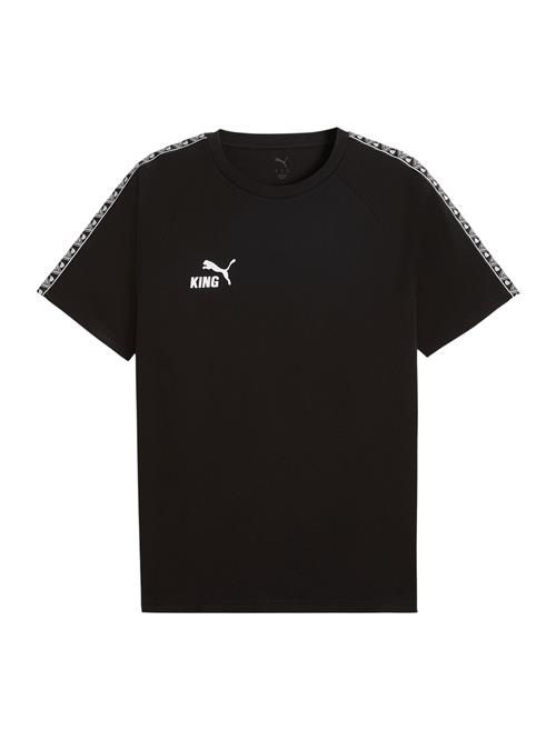 PUMA Funktionsskjorte  sort / hvid