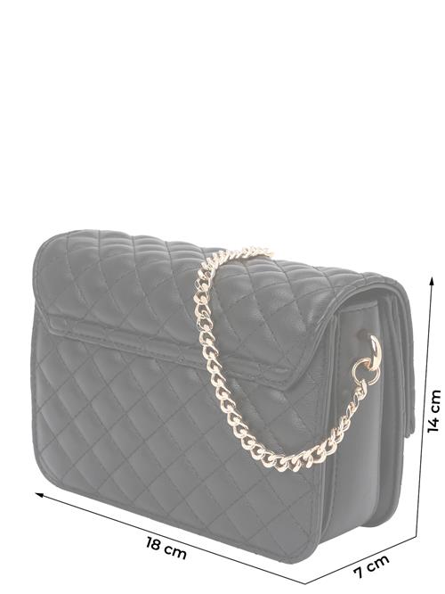 BALDININI Skuldertaske 'Ingrid 002'  guld / sort