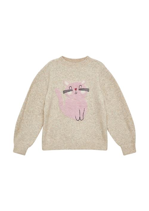 s.Oliver Pullover  beige / brun / pink / sort
