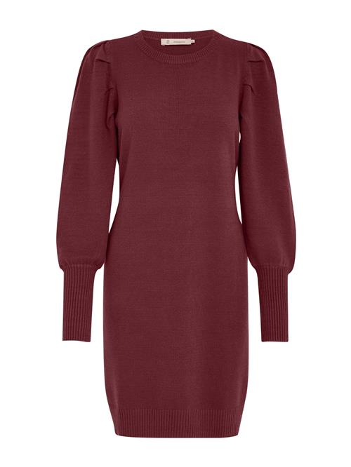 Peppercorn Strikkjole 'Anissa'  vinrød