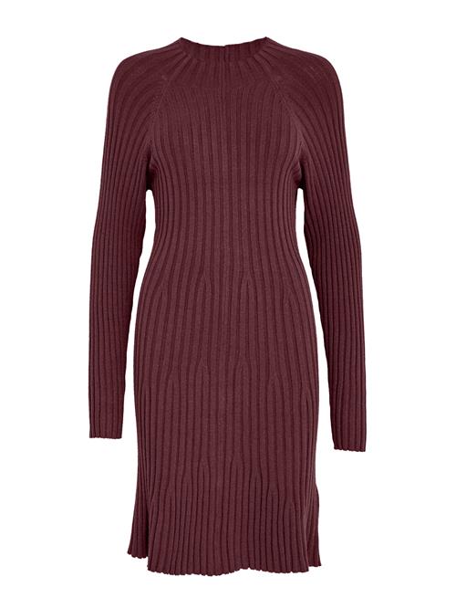 Peppercorn Strikkjole 'Anna'  vinrød