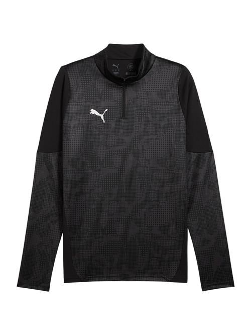 PUMA Sportsweatshirt 'TeamCup'  grå / sort / hvid