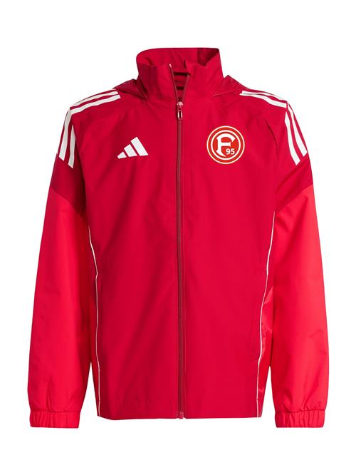 ADIDAS PERFORMANCE Sportsjakke 'Fortuna Düsseldorf'  rød / hvid