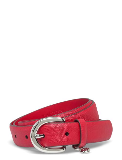 Lauren Ralph Lauren | Charm Crosshatch Leather Belt | M