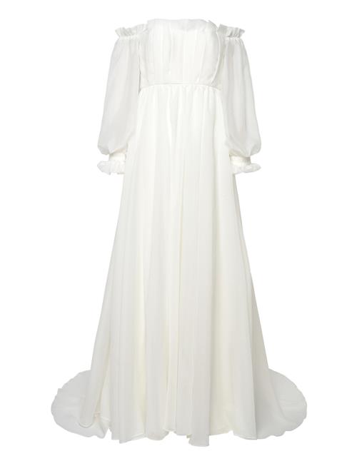 Malina | Amelia Off-The-Shoulder Organza Bridal Gown | S