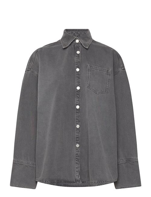 REMAIN Birger Christensen | Drapy Denim Shirt | 36