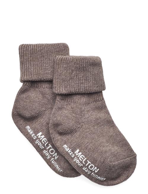 Melton | Cotton Socks - Anti-Slip | 13/14