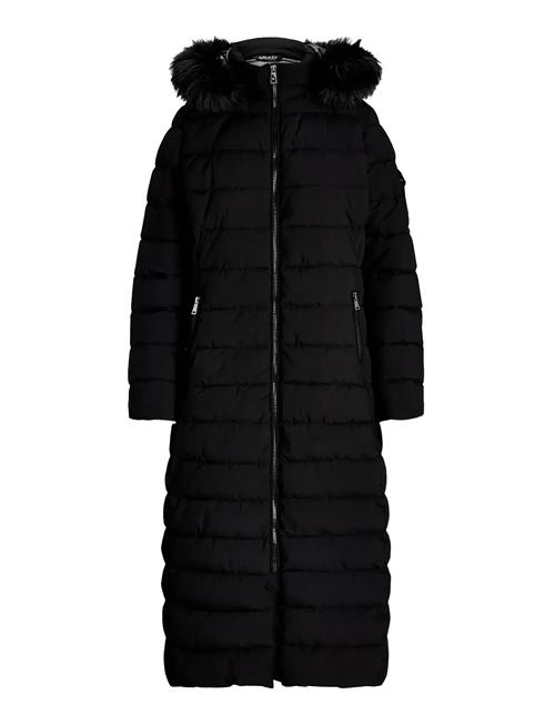 Lauren Ralph Lauren | Faux-Fur-Trim Quilted Hooded Coat | XS
