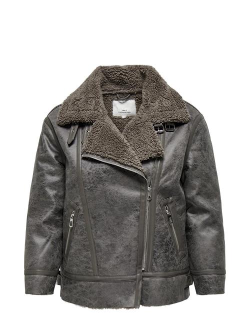 ONLY Carmakoma | Carbetty Bonded Aviator Biker Otw | 46-48