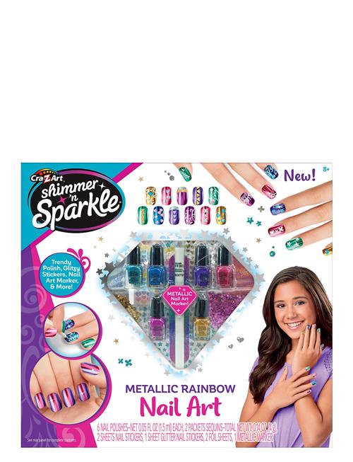 SHIMMER N SPARKLE | Shimmer N Sparkle Metallic Rainbow Nail Art | ONE SIZE